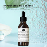 100ml Hyaluronic Acid Serum - High Strength Cosmetic Face Skin Care - Next Deals AU