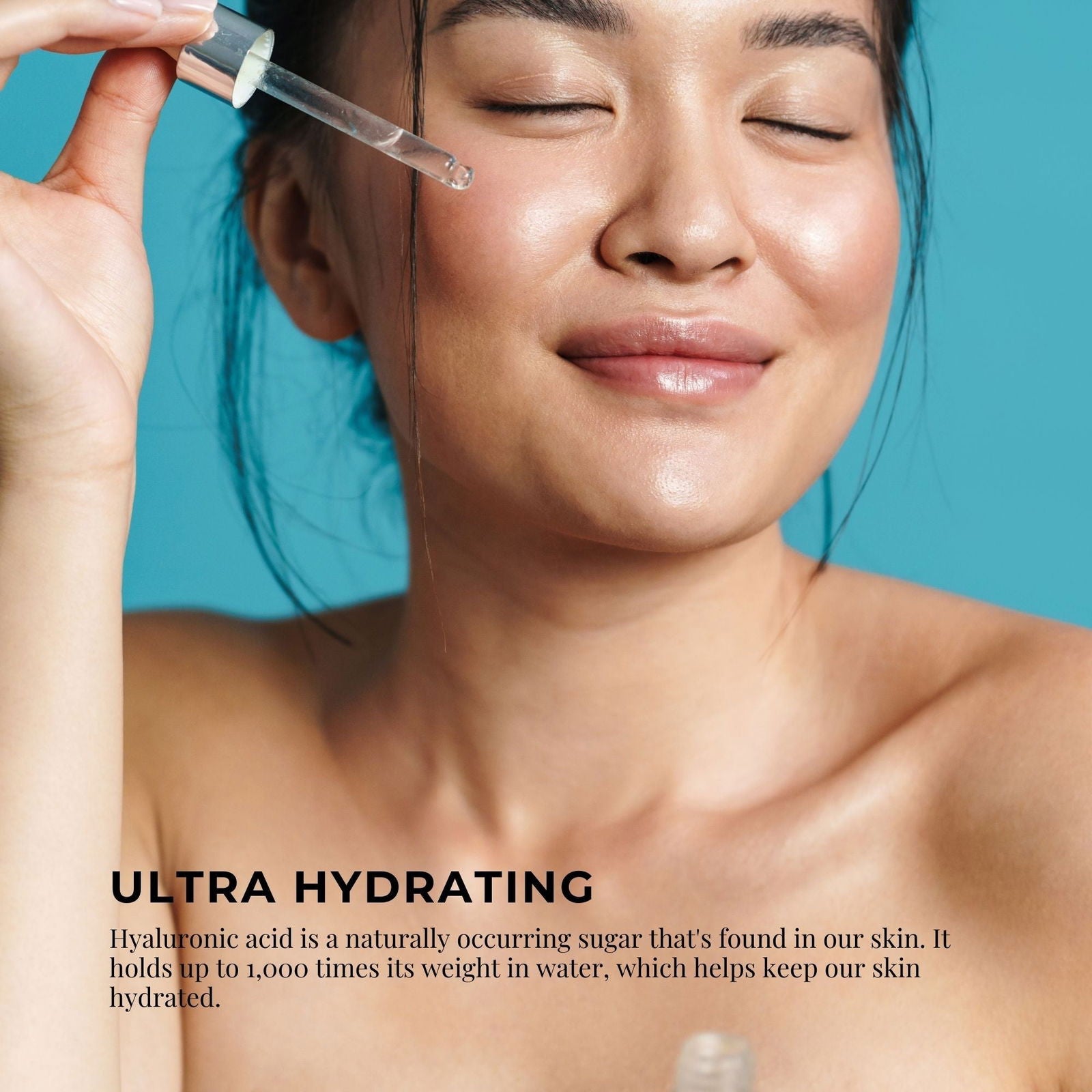 100ml Hyaluronic Acid Serum - High Strength Cosmetic Face Skin Care - Next Deals AU