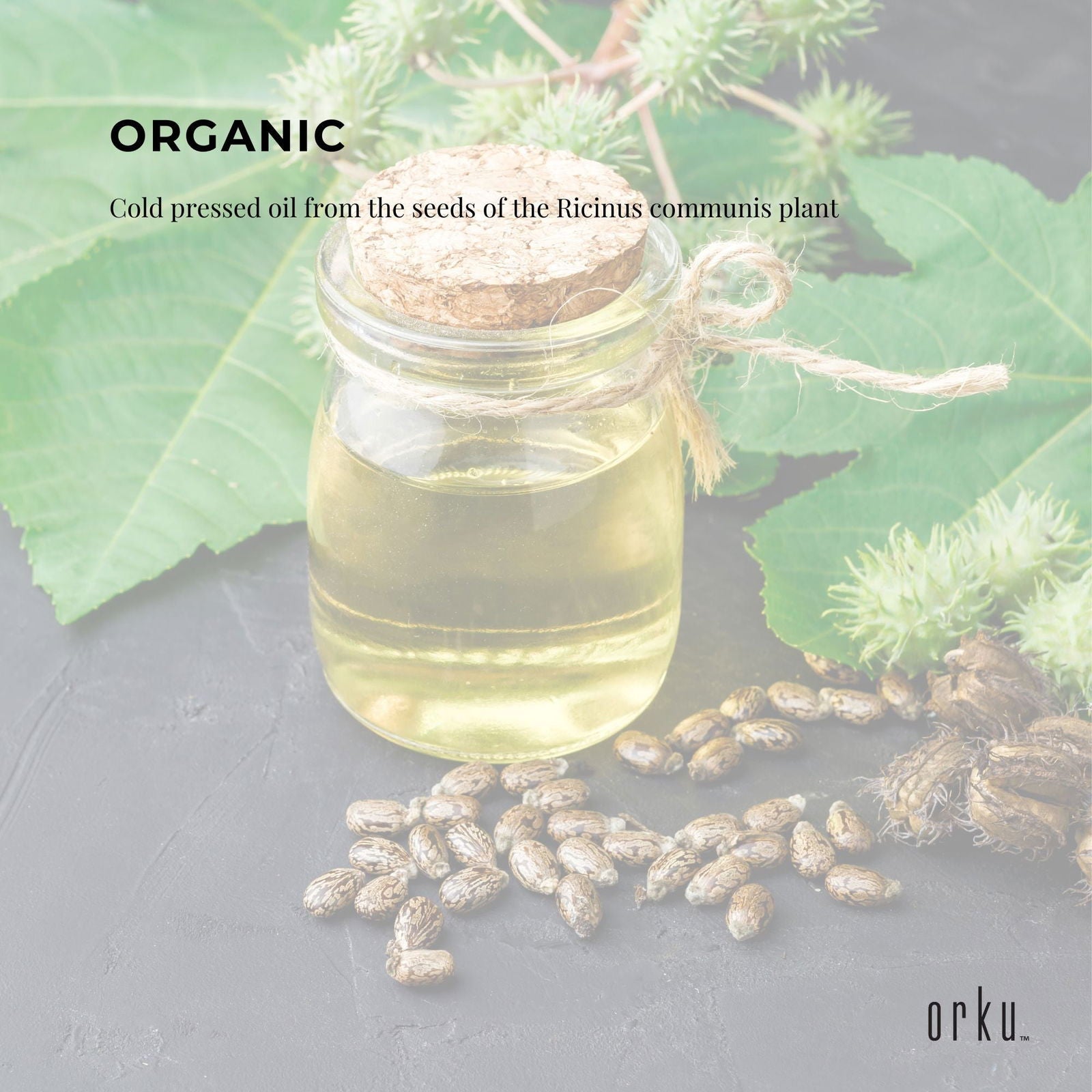 100ml Organic Castor Oil - Hexane Free Cold Pressed Anti Oxidant Skin Hair Care - Next Deals AU