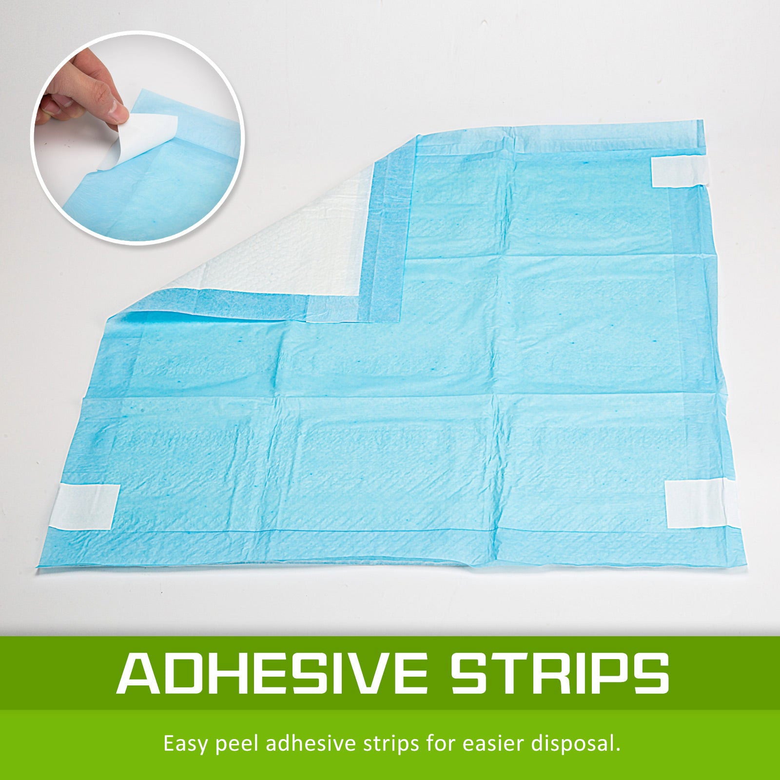 100pcs Pet Dog Cat Potty Training Toilet Mat Pads BLUE - Next Deals AU