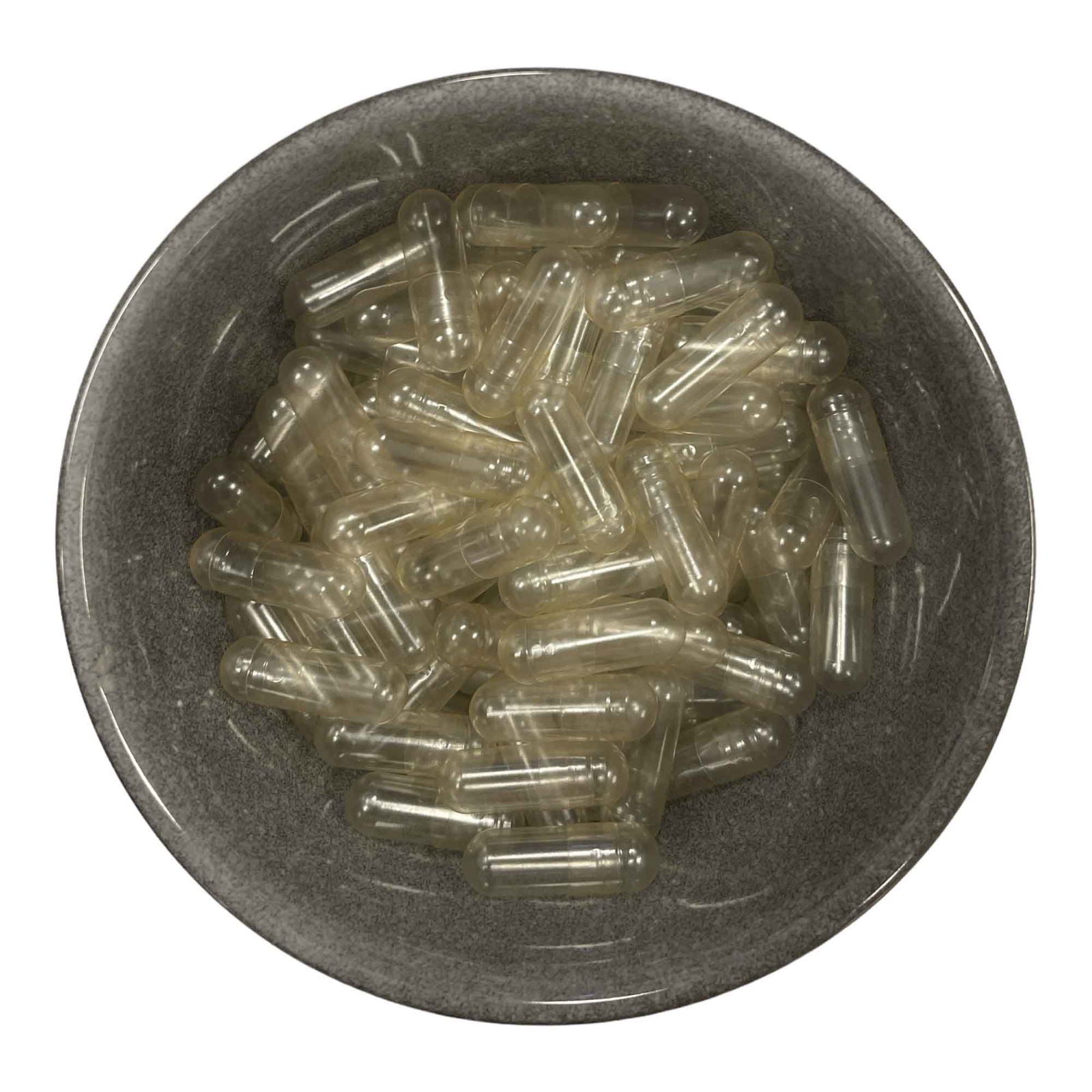 100x Empty Vegetable Capsules Size 00 - Unfilled Vege Vegan Clear Caps - Next Deals AU