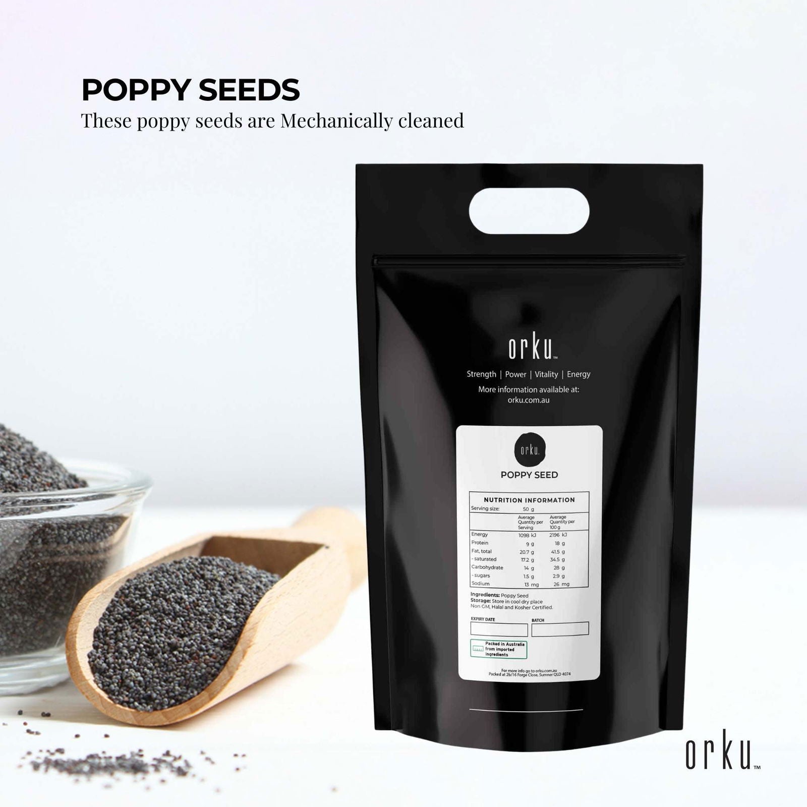10Kg Poppy Seeds Unwashed Papaver Somniferum For Baking and Decorating - Next Deals AU