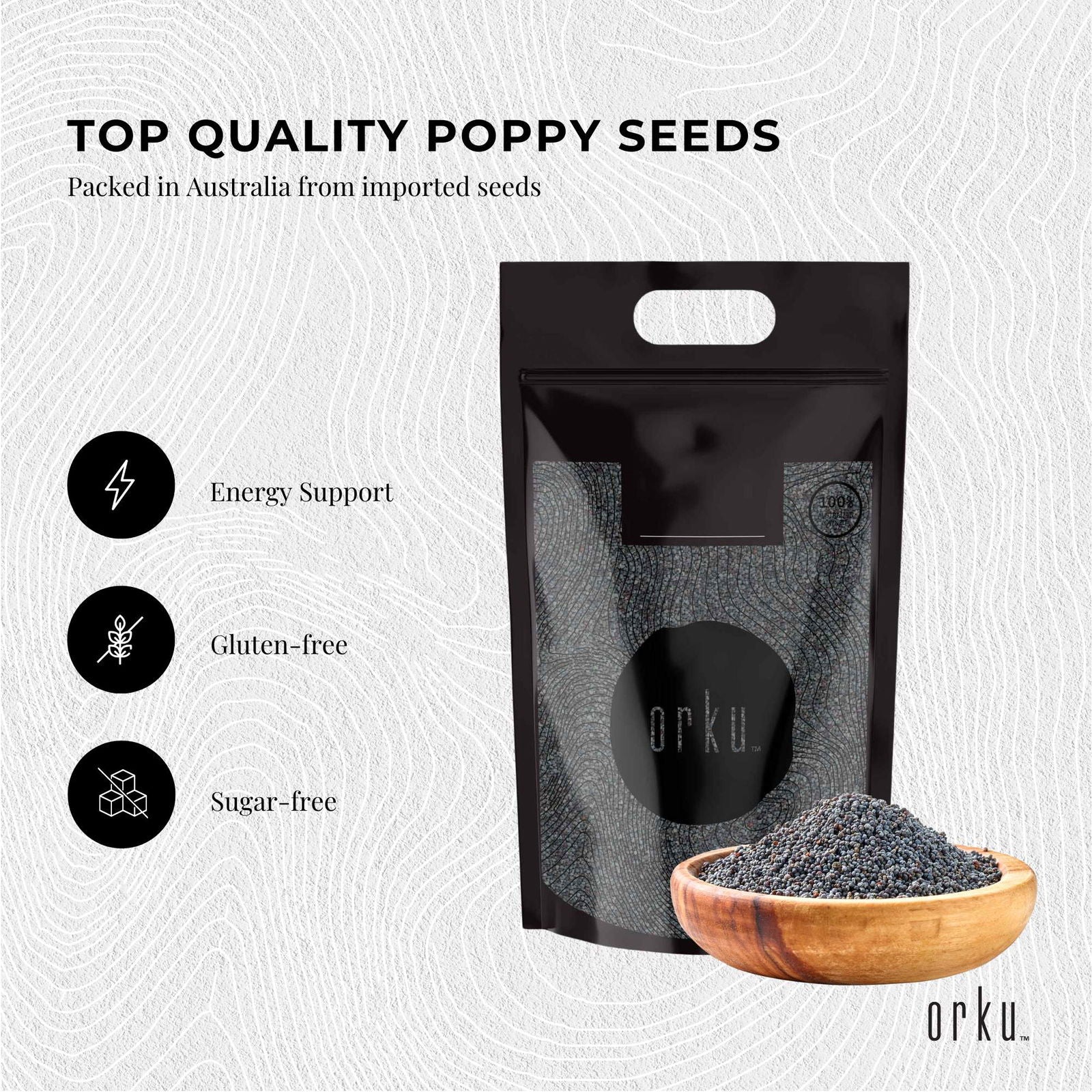 10Kg Poppy Seeds Unwashed Papaver Somniferum For Baking and Decorating - Next Deals AU
