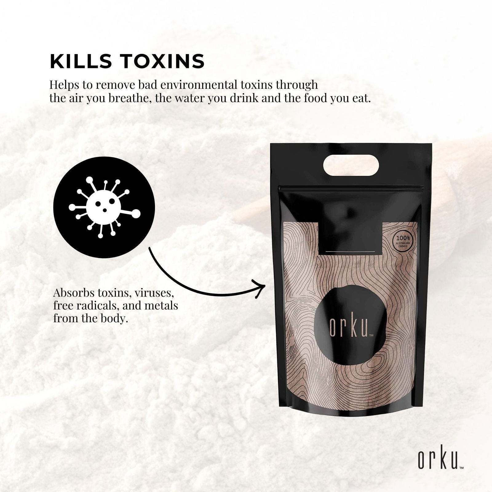 10Kg Pure Micronised Zeolite Powder Mineral - Micronized Volcamin - Next Deals AU