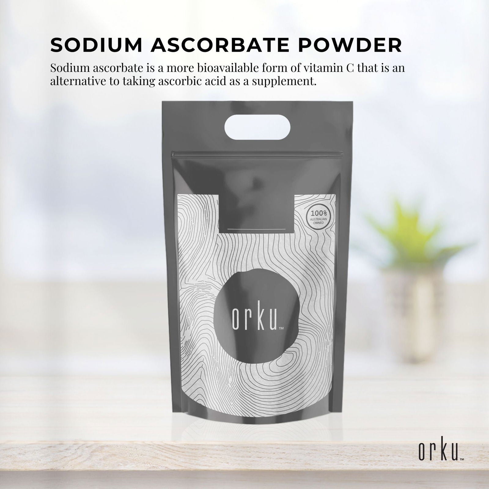 10Kg Sodium Ascorbate Powder - Vitamin C Buffered Pharmaceutical Ascorbic Acid - Next Deals AU