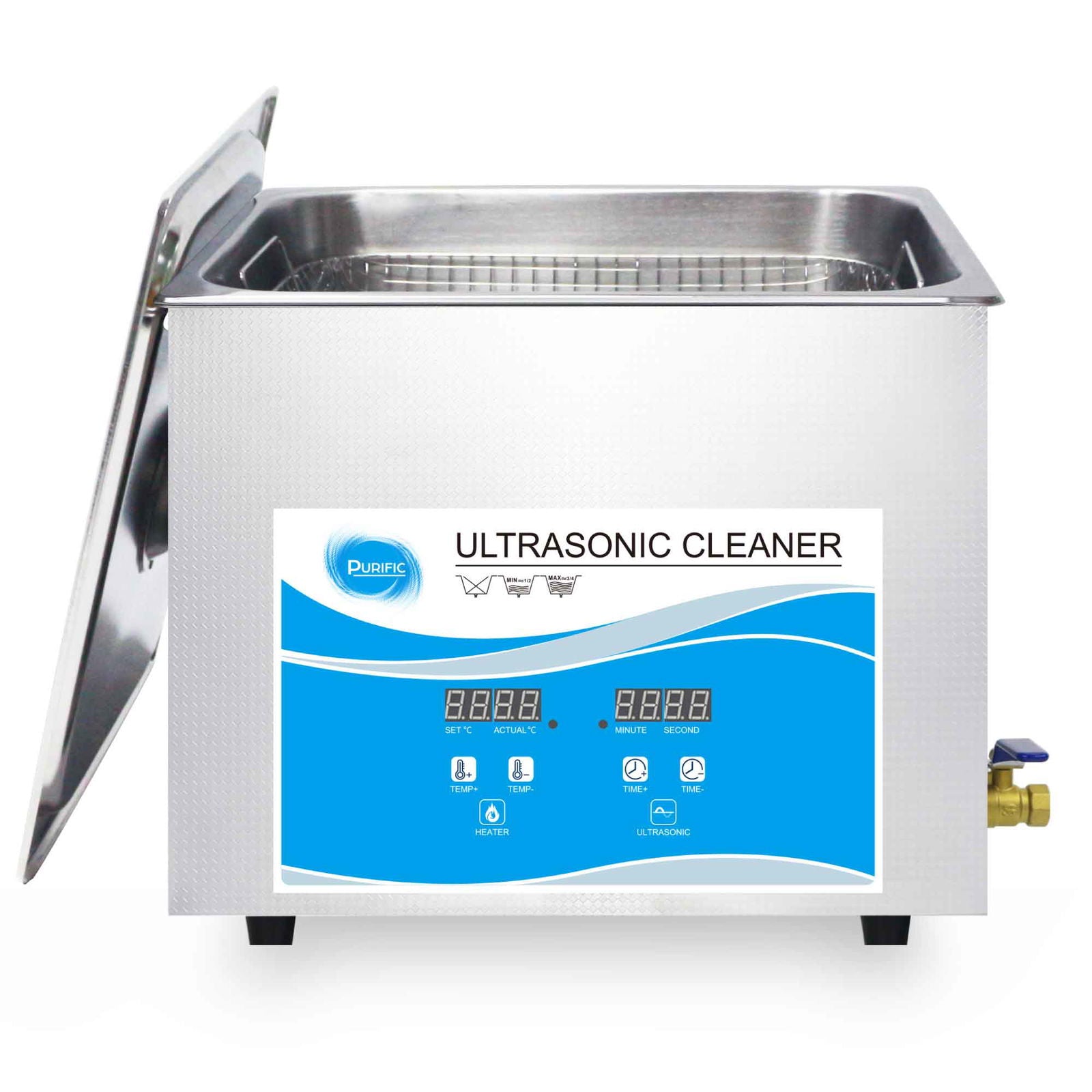 10L Digital Ultrasonic Cleaner Jewelry Ultra Sonic Bath Degas Parts Cleaning - Next Deals AU