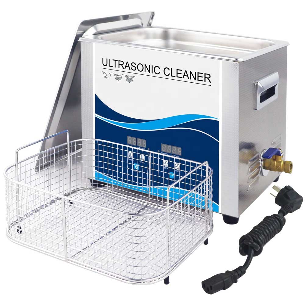 10L Digital Ultrasonic Cleaner Jewelry Ultra Sonic Bath Degas Parts Cleaning - Next Deals AU