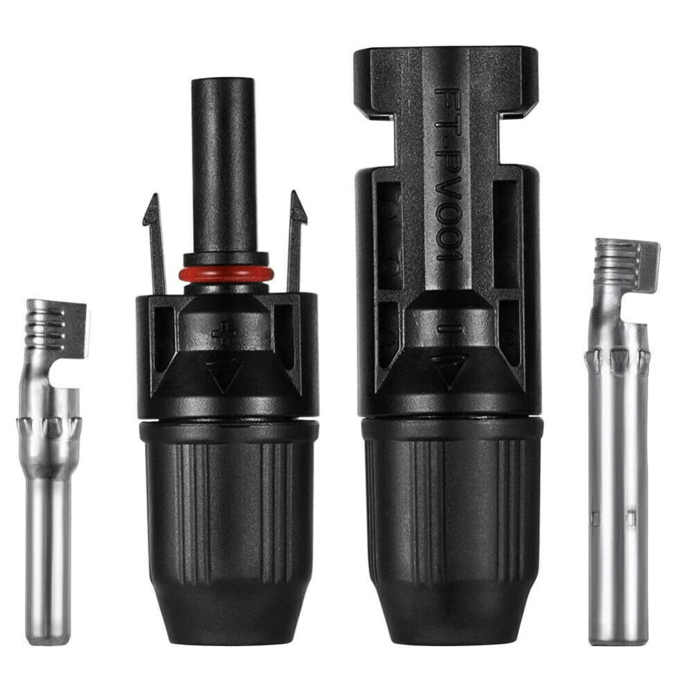 10 Pairs Solar Panel Connectors 30A Line Plug Socket Male & Female IP67 PV Cable - Next Deals AU