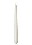 10 pack white wax 20cm taper church house vigil candleabra candle 2CM WIDE - Next Deals AU