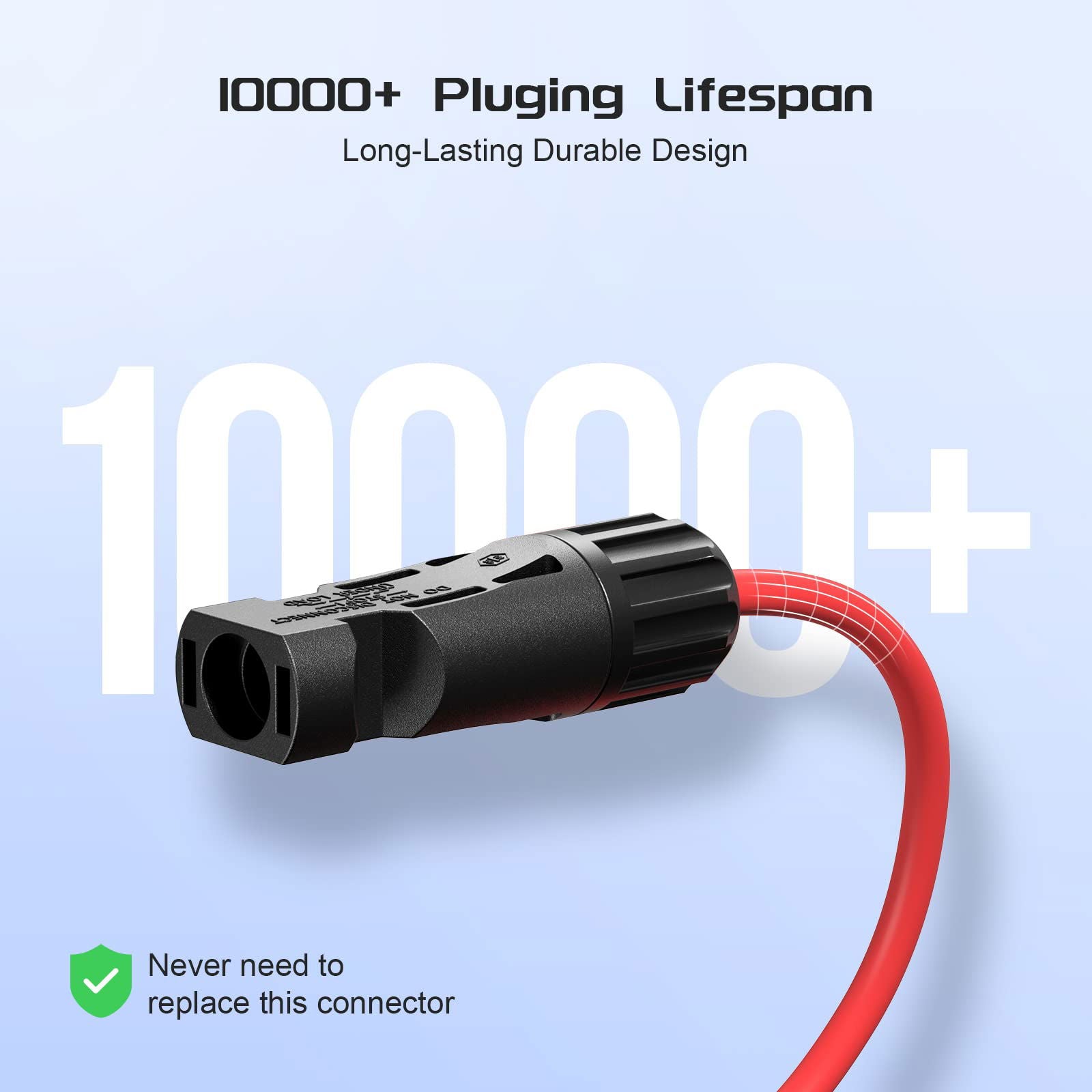 1 Pair Solar Connector Y Branch Parallel Adapter Cable Solar Panel Connectors Wire Plug Solar Panel - Next Deals AU