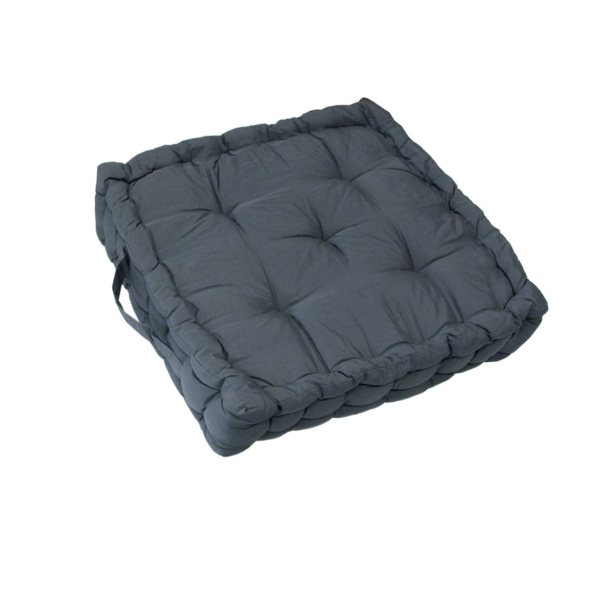 1 Pc Floor Box Cushion Pad 40 x 40+ 8 cm Grey - Next Deals AU