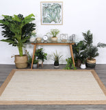Hampton Centre Pearl Jute Rug