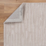 Les Nomades Sandstorm Beige Wool Rug