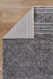 Maryland Aleppo Charcoal Contemporary Soft Rug