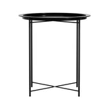 Gardeon Coffee Side Table Steel Outdoor Furniture Indoor Desk Patio Garden