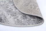 Salsa Serena Grey & Ivory Round Rug