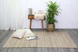 Taj Grey Natural Basket Weave Jute Rug