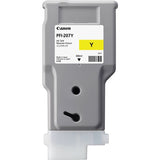 CANON PFI-207Y YELLOW INK - 300ML