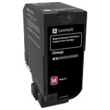 LEXMARK CS720/CS725/CX725 MAGENTA STD RETURN PROGRAM TONER CART 7K