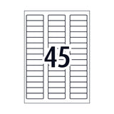 AVERY Gen Label L7516GU 45Up Pack of 100