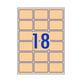 AVERY Label Rect Brn L7110 Pack of 270