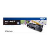 BROTHER TN-341BK Colour Laser-Standard Yield Black Toner to suit HL-L8250CDN/8350CDW MFC-L8600CDW/L8850CDW - 2500 Pages