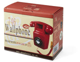 GPO RETRO GPO 746 WALL MOUNTED PUSH BUTTON TELEPHONE - RED