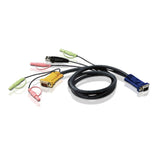 Aten 1.8m USB KVM Cable with Audio to suit CS173xB, CS173xA, CS175x'