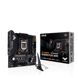 ASUS TUF GAMING B560M-PLUS WIFI Intel B560 (LGA 1200) mATX Motherboard PCIe 4.0, 2xM.2 slots, 8+1 Power Stages, 2.5Gb Ethernet WiFi 6 RGB