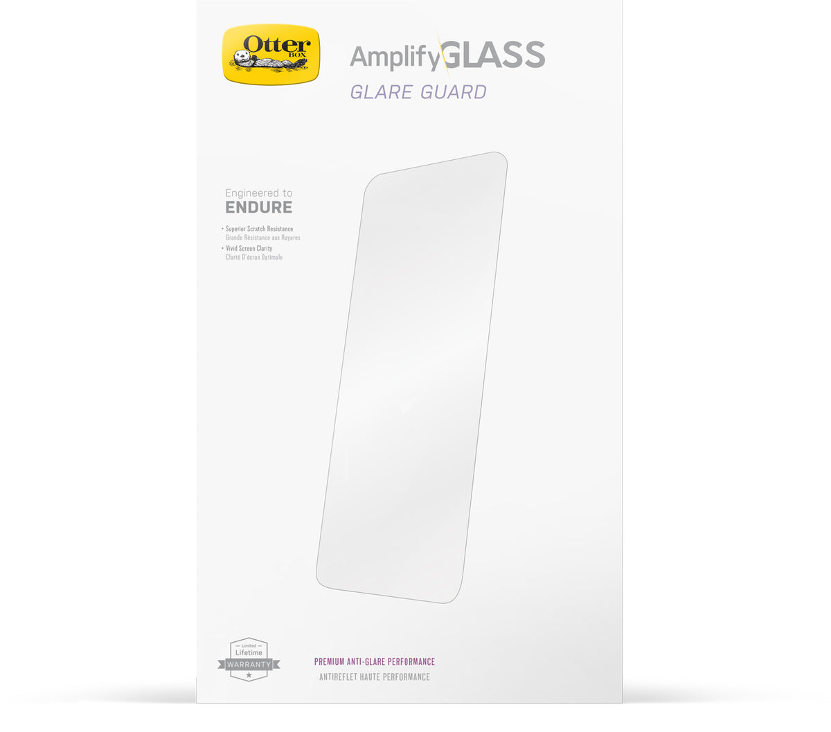 OTTERBOX Apple iPhone 13 Pro Max Trusted Glass Screen Protector - Clear ( 77-85980 ), Smudge resistant, Drop protection