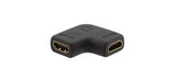 Kramer HDMI F to HDMI F Right-Angled Flat Gender Changer Cable Tools, Adapters &amp Connectors