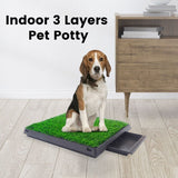 Floofi Pet Grass Training Potty 2 Piece Set