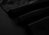 GOMINIMO 4 Pcs Bed Sheet Set 1000 Thread Count Ultra Soft Microfiber - Queen (Black)