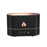 GOMINIMO Flame Humidifier Fire 250ml Black