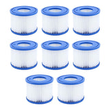 NOVEDEN 8 Pack Hot Tub Spa Filter Replacement Cartridge Size ? (Blue and White)