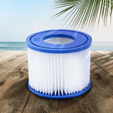 NOVEDEN 8 Pack Hot Tub Spa Filter Replacement Cartridge Size ? (Blue and White)