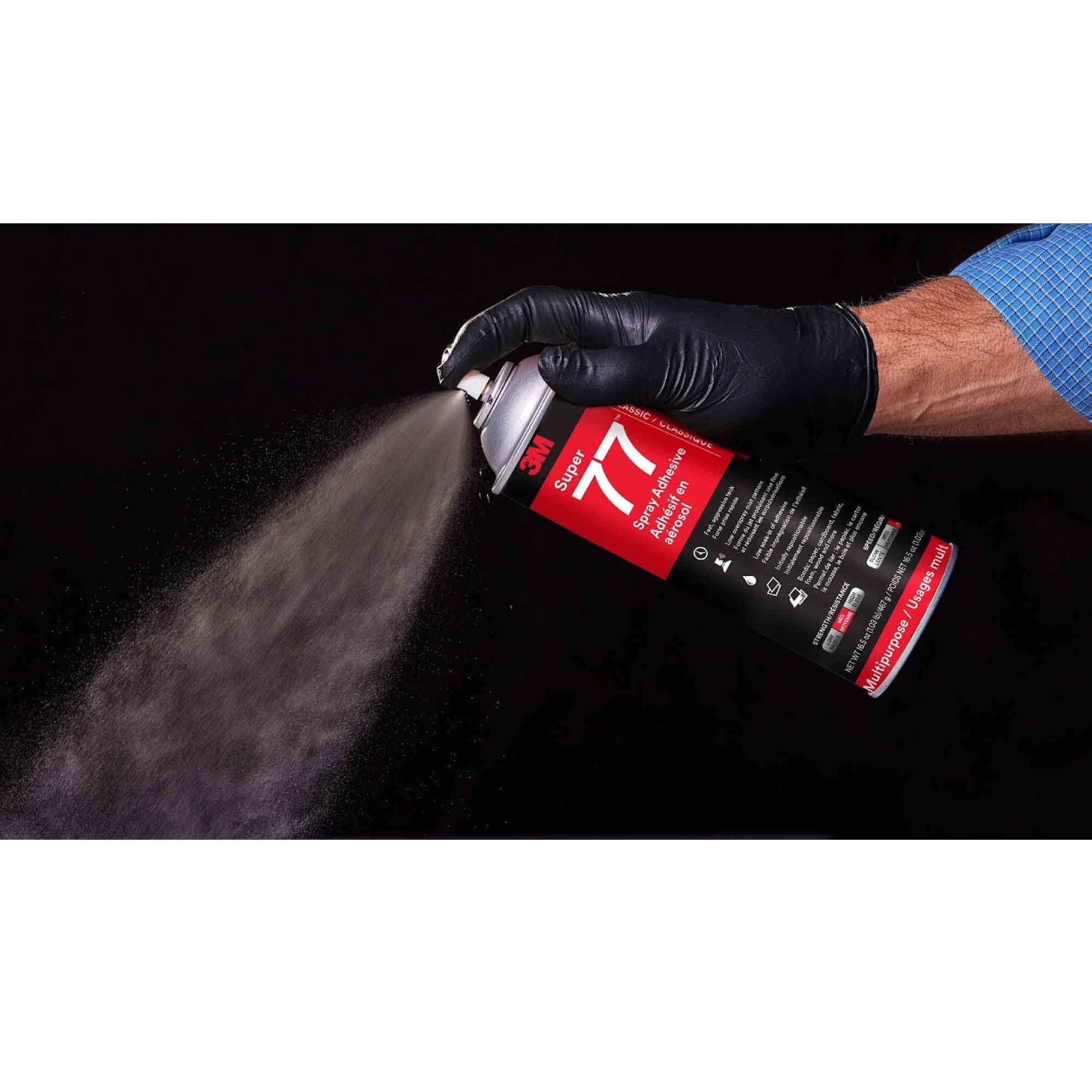 3M Super 77 Spray Adhesive Classic 467g Multipurpose Strong Industrial Glue Can