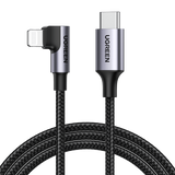 UGREEN 60765 90 Degree USB-C to iPhone 8-pin Cable 2M
