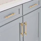 Luxury Design Kitchen Cabinet Handles Drawer Bar Handle Pull Gold 160MM