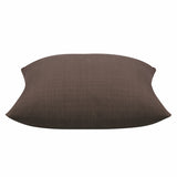 Pack of 4 Elements Stone Brown Solid Base Colour Square Cushion Covers