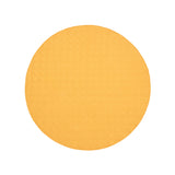 Little Gem Round Linen Cotton Baby Play Mat Marigold 130cm Diameter