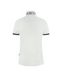 Aquascutum Men's White Cotton Polo Shirt - XL