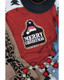 Azura Exchange Leopard Frame Graphic Tee - S