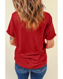 Azura Exchange Leopard Frame Graphic Tee - S