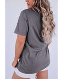 Azura Exchange Leopard Bull Skull Graphic Tee - M