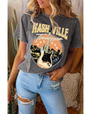 Azura Exchange Nashville Vintage Music Graphic Tee - M