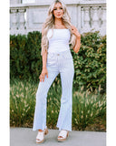 Azura Exchange Striped Print Flared Pants - XL