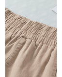 Azura Exchange Smocked Elastic High Waist Shorts - 10 US