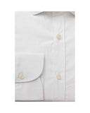 Bagutta Men's White Cotton Shirt - 2XL