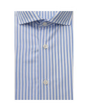 Bagutta Men's Light Blue Cotton Shirt - S